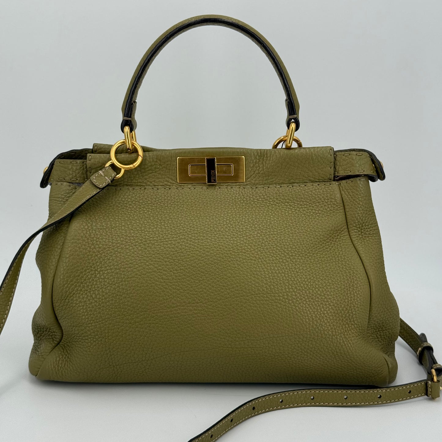 Fendi peekaboo selleria kaki