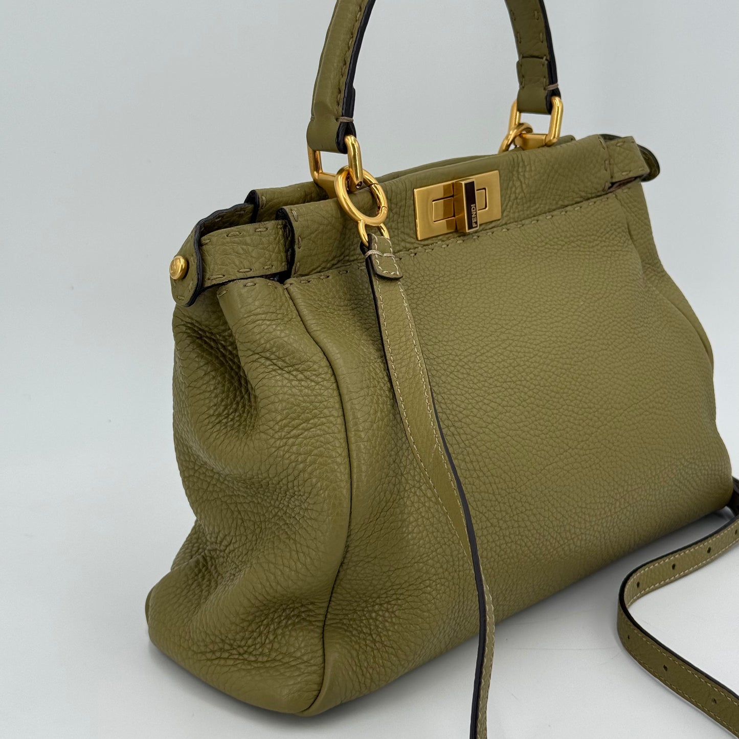 Fendi peekaboo selleria kaki