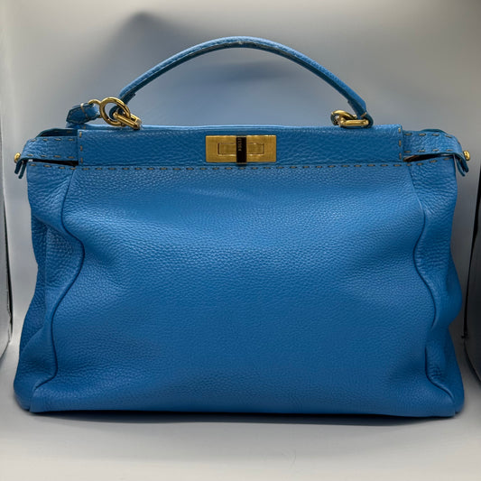 Fendi Peekaboo Selleria XL - Blue