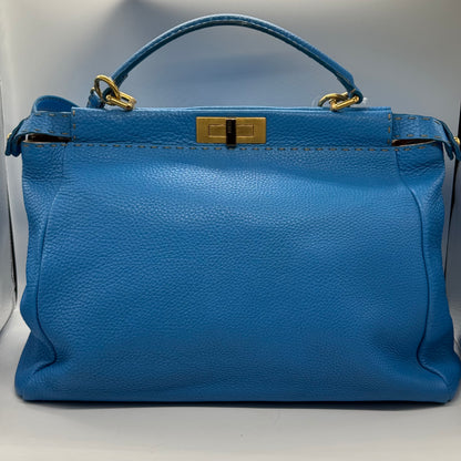 Fendi Peekaboo Selleria XL - Blue