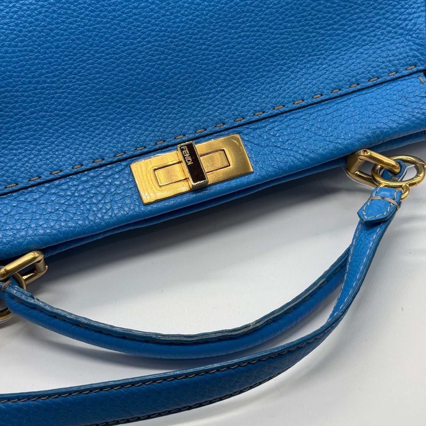 Fendi Peekaboo Selleria XL - Blue