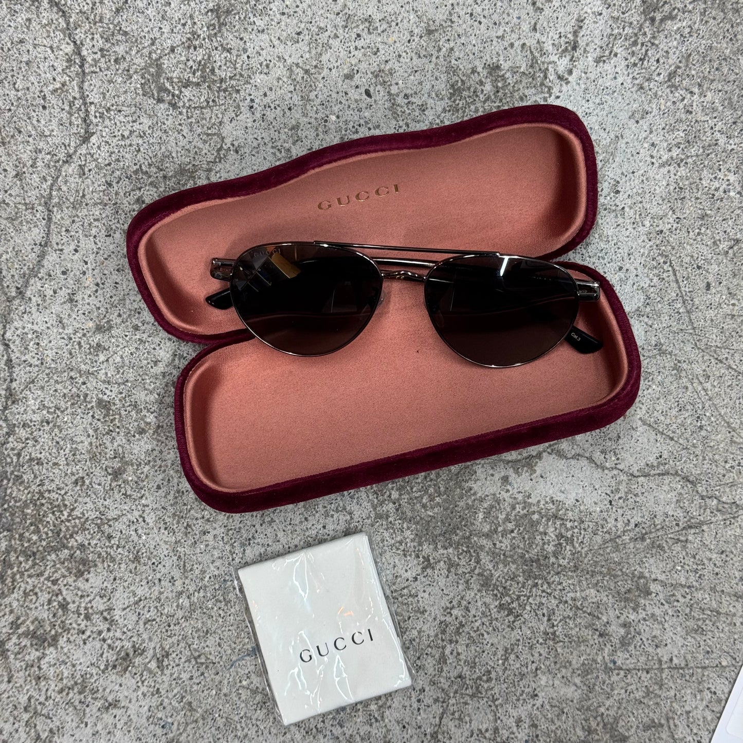 Gucci lunettes aviateur