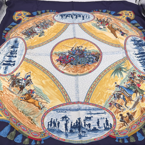 Hermès Carré « Cavaliers Peuls »