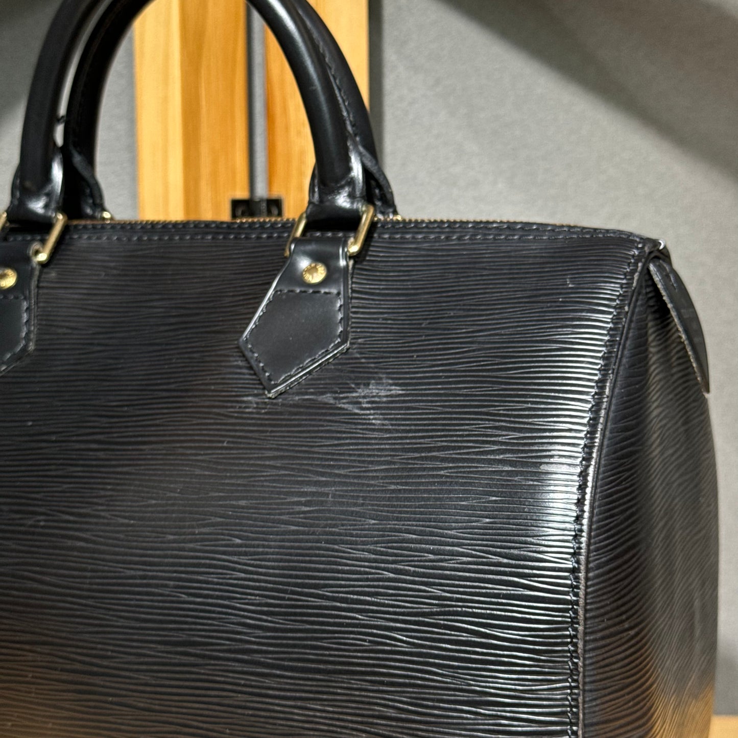 Sac Speedy 30 épi noir Louis Vuitton