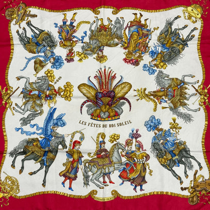 Hermès Carré « Les Fêtes du Roi Soleil »