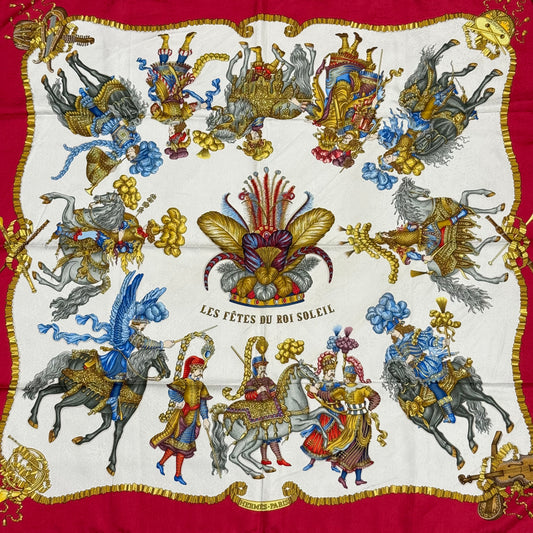 Hermès Carré « Les Fêtes du Roi Soleil »