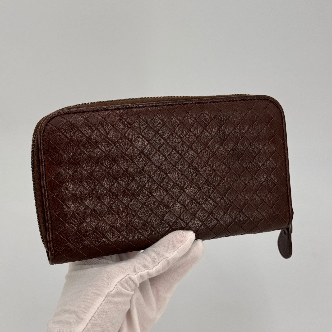 Bottega Veneta zippy intrecciato