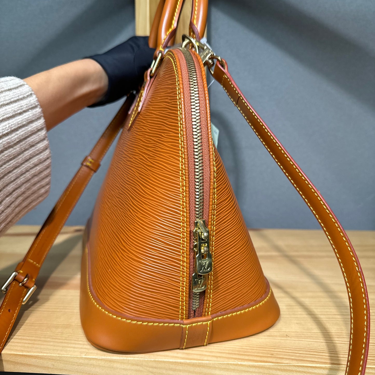 Sac Alma épi Gold Louis Vuitton