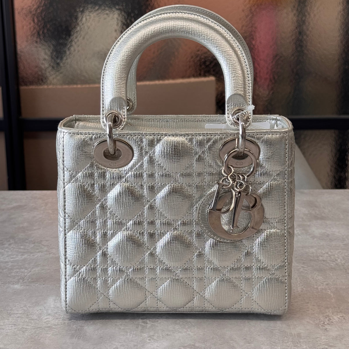Lady Dior Silver ABCDIOR