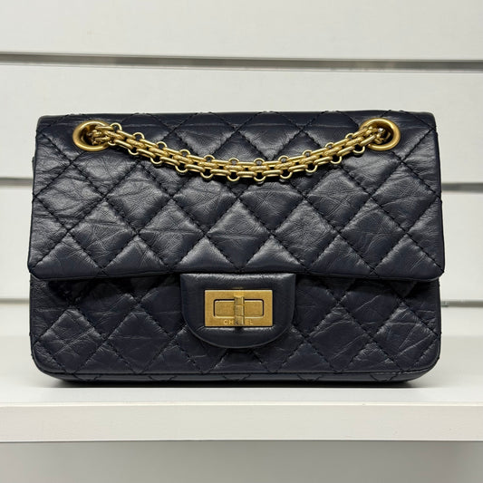 Chanel 2.55 navy