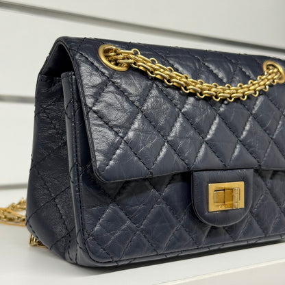 Chanel 2.55 navy