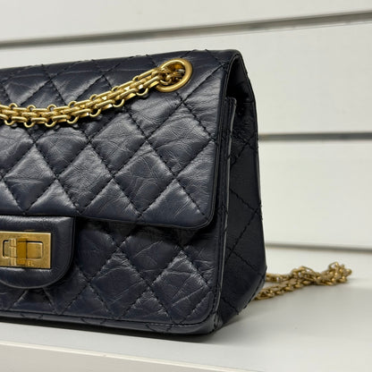 Chanel 2.55 navy