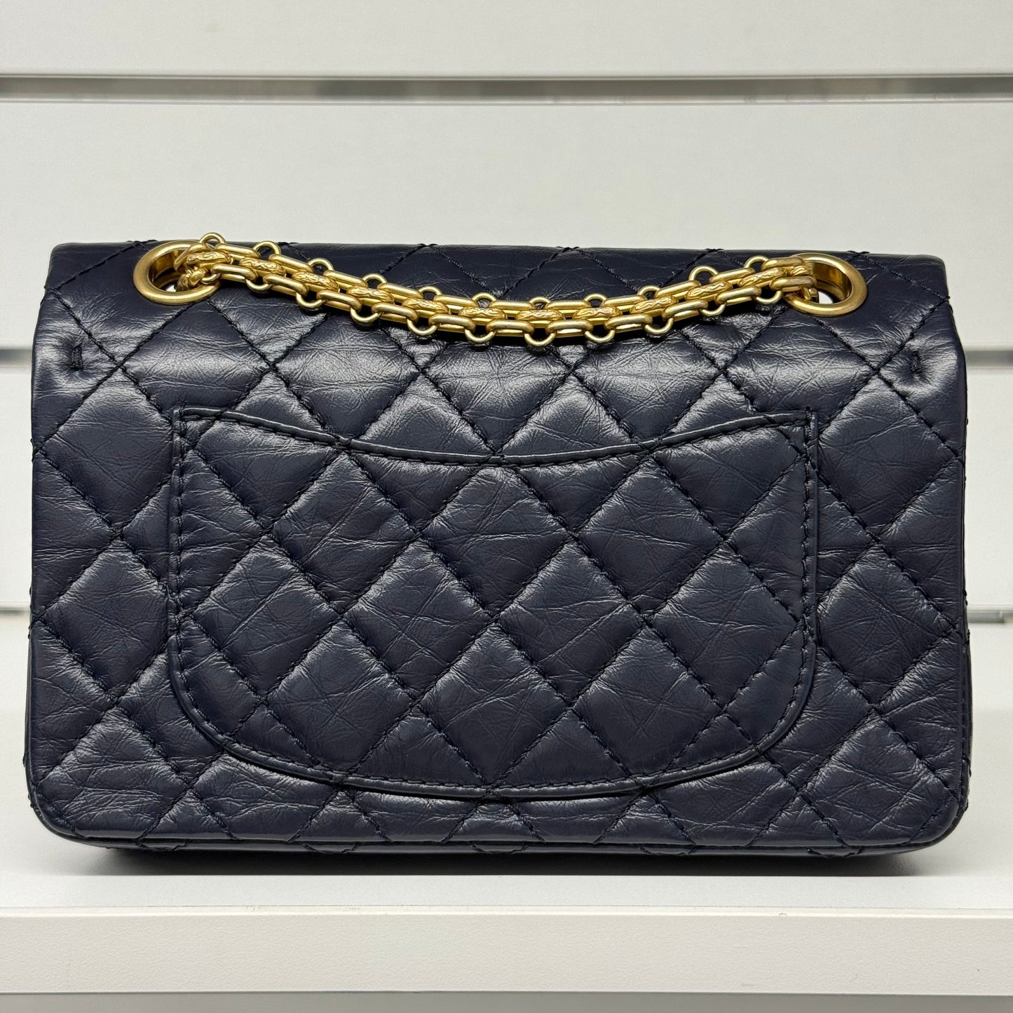Chanel 2.55 navy