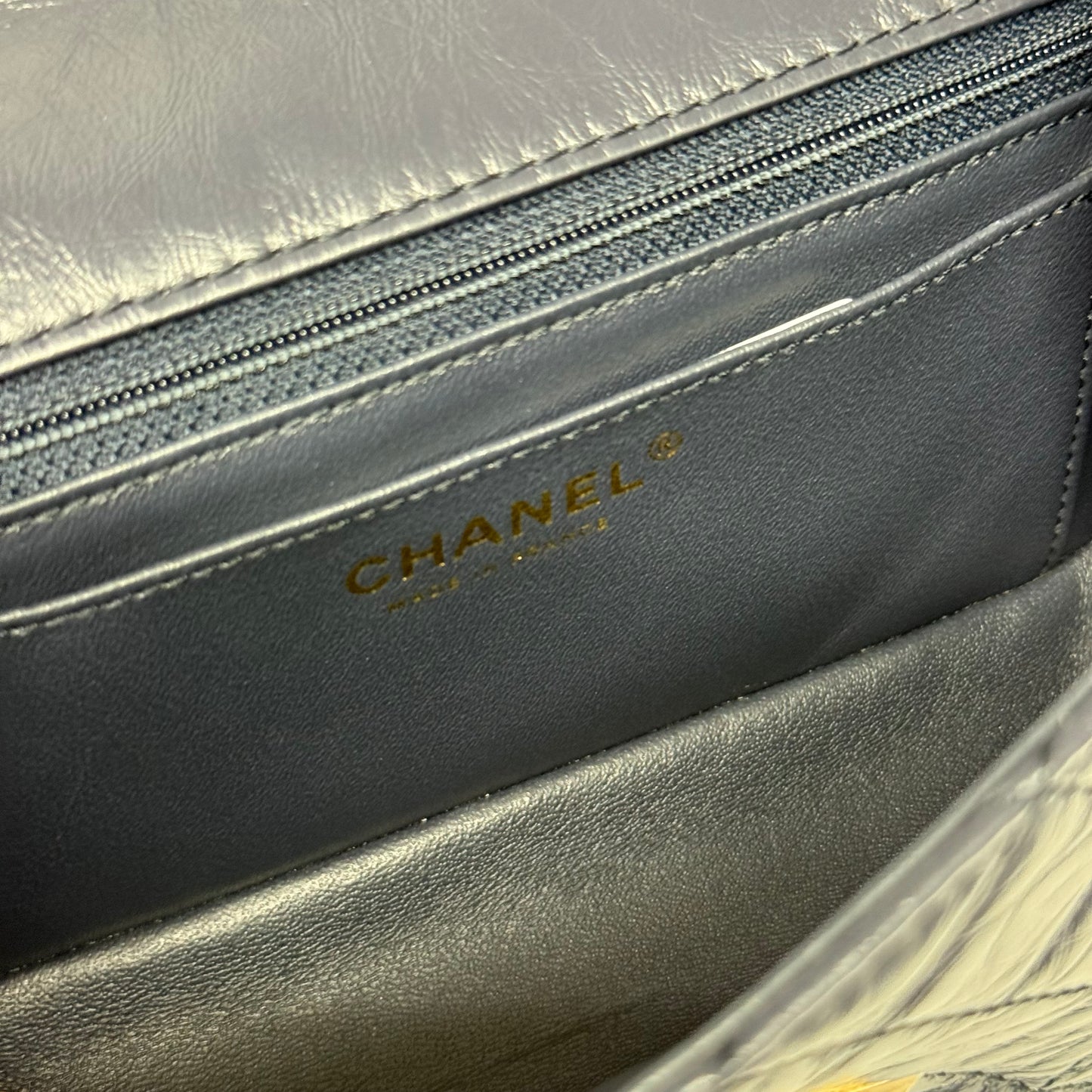 Chanel 2.55 navy