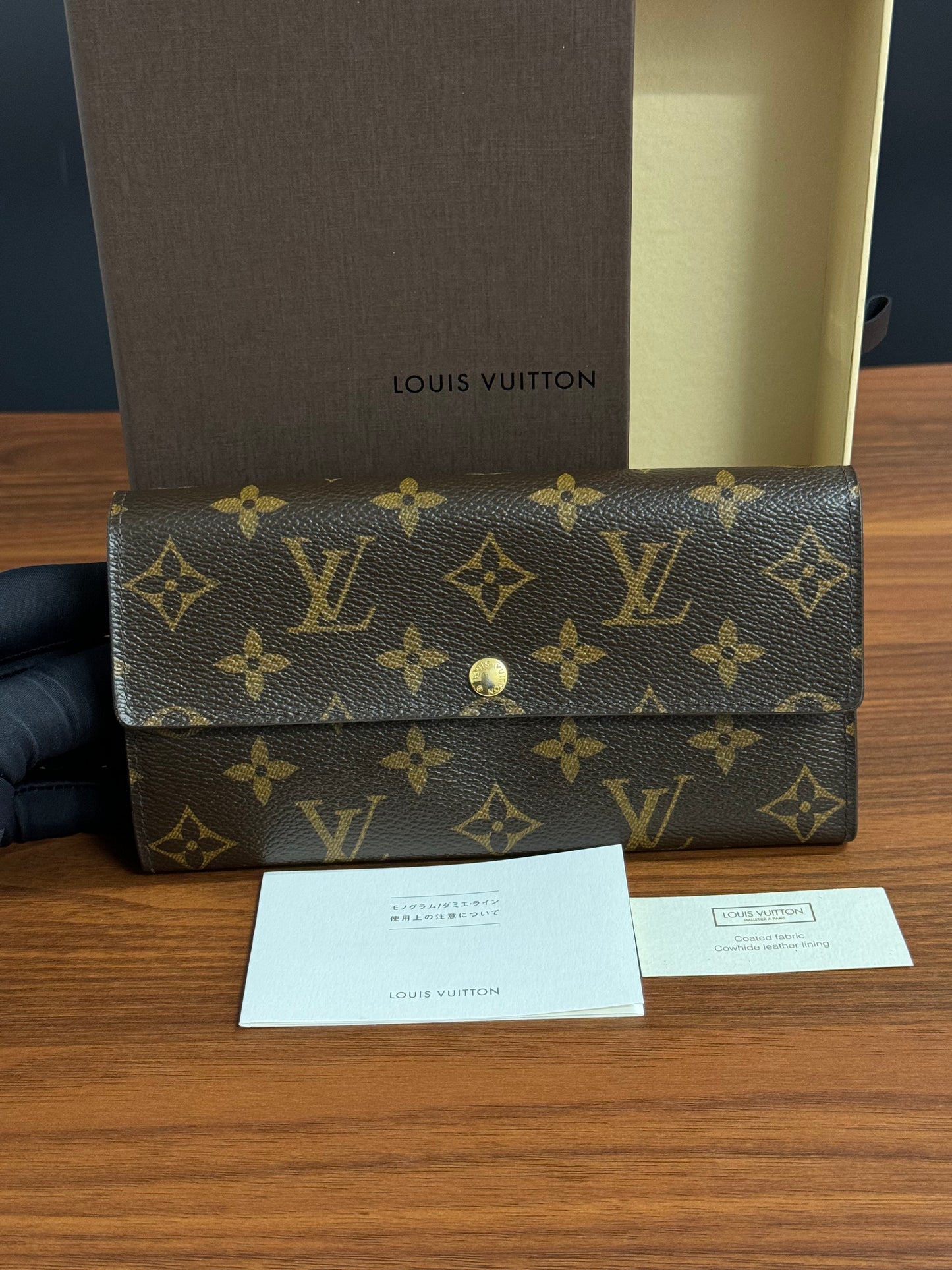 Portefeuille long Louis Vuitton