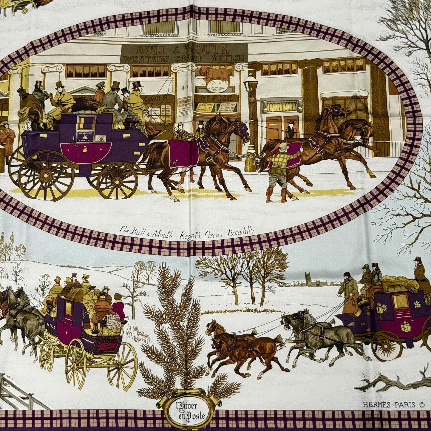 Hermès Carré «Bull and Mouth»