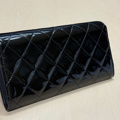 Chanel Portefeuille Long vernis