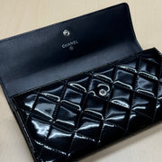 Chanel Portefeuille Long vernis