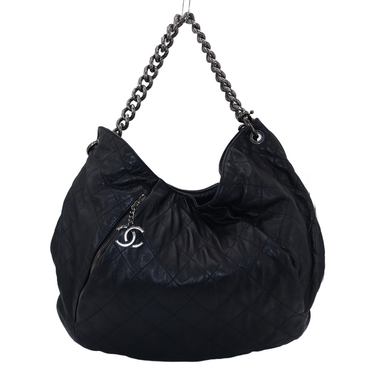 Chanel Coco Pleats Hobo Bag
